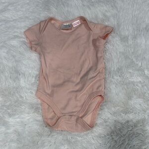 Zara Soft Pink Baby Bodysuit
